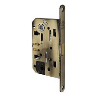 Механізм замка GAVROCHE GR96-M WC (BS50*96мм) магніт.язичок AB бронза